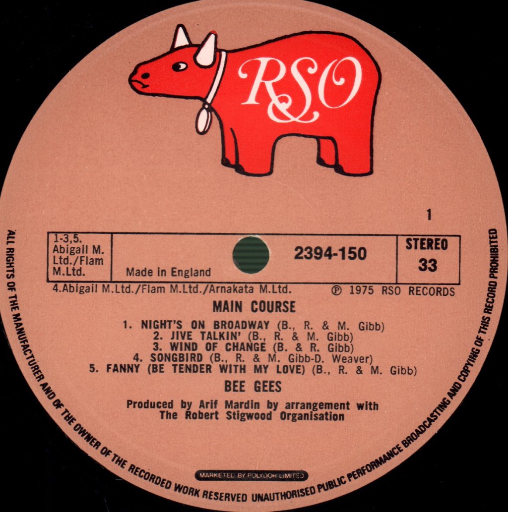 Bee Gees - Main Course - Lp