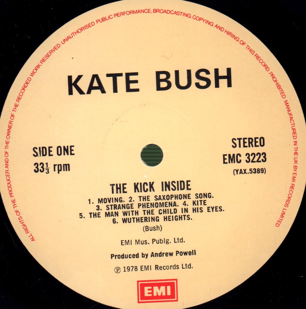 Kate Bush - Kick Inside - Lp