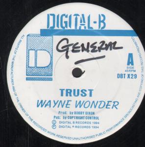 Wayne Wonder / Buccaneer - Trust / Easy Street - 12 Inch