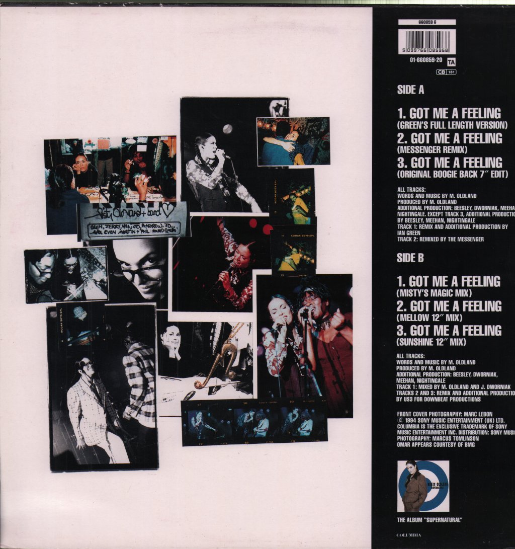 Misty Oldland - Got Me A Feeling - 12 Inch – Vinyl Tap