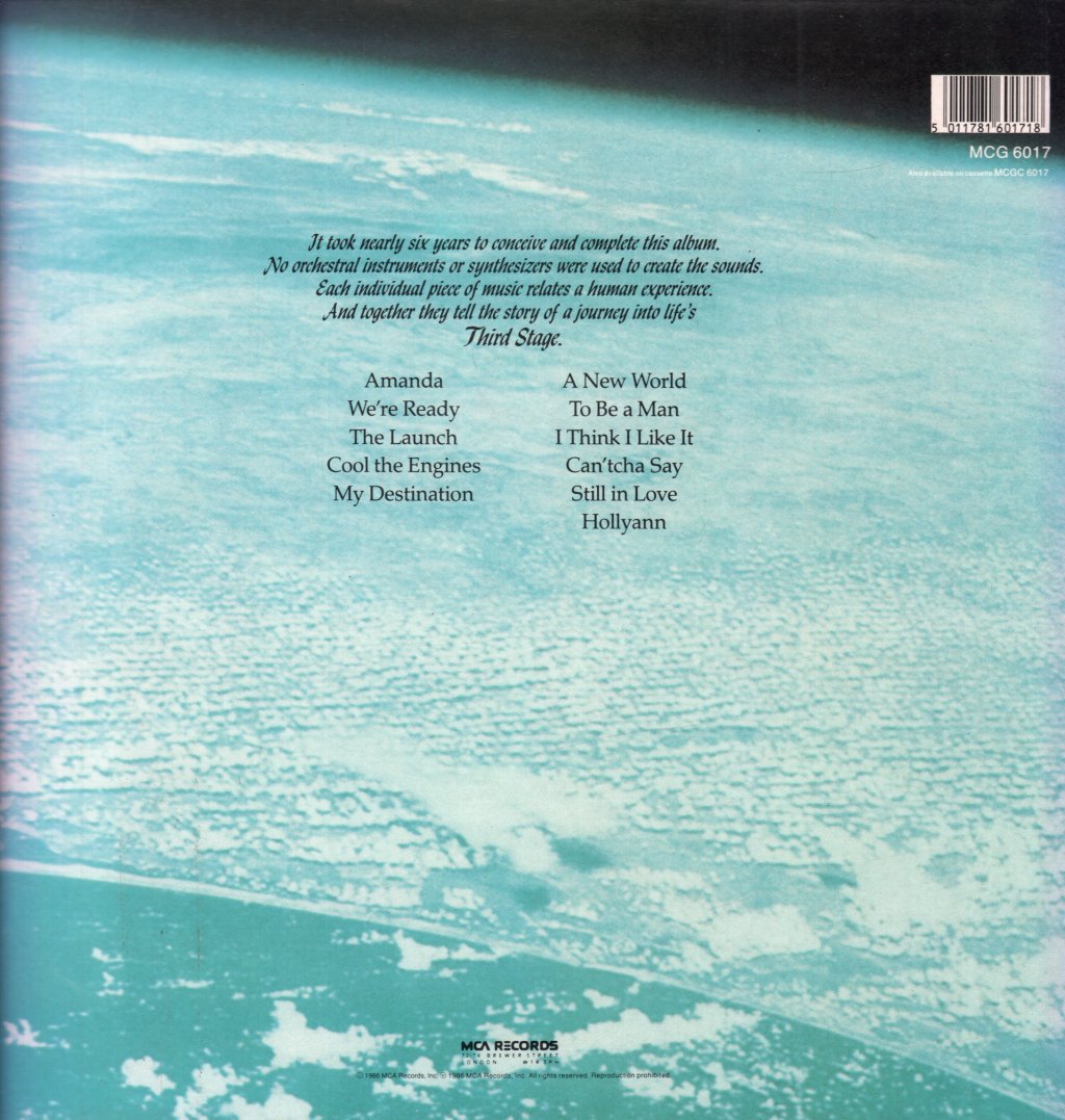 Boston - Third Stage - Lp