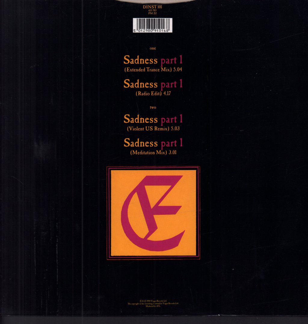 Enigma (90'S Group) - Sadness Part 1 - 12 Inch