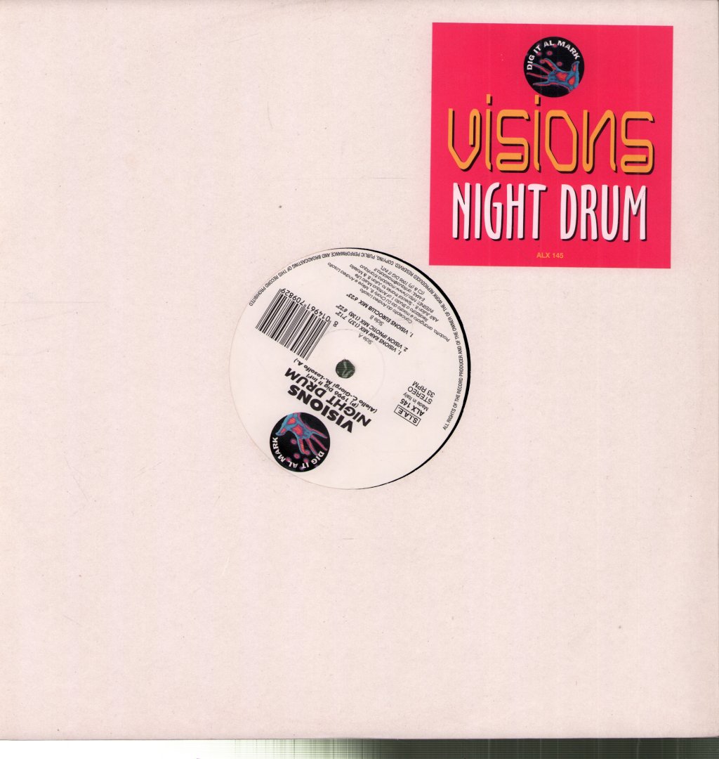 Visions (dance) - Night Drum - 12 Inch
