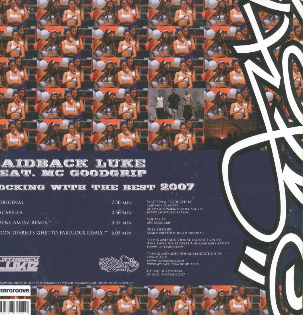 Laidback Luke - Rocking With The Best 2007 - 12 Inch