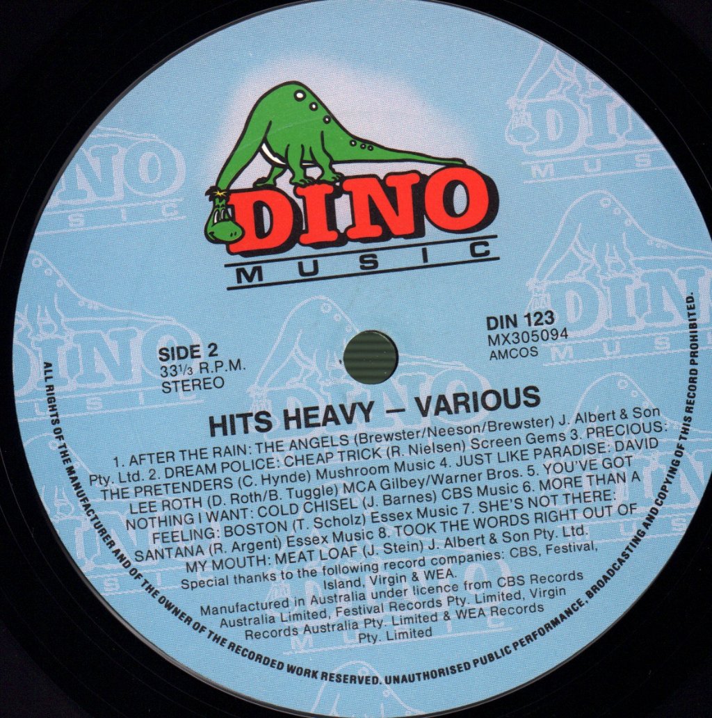Various Artists - Hits Heavy - Lp