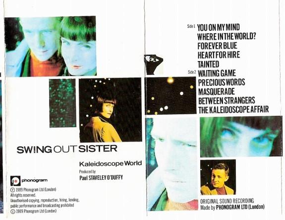 Swing Out Sister - Kaleidoscope World - Cassette