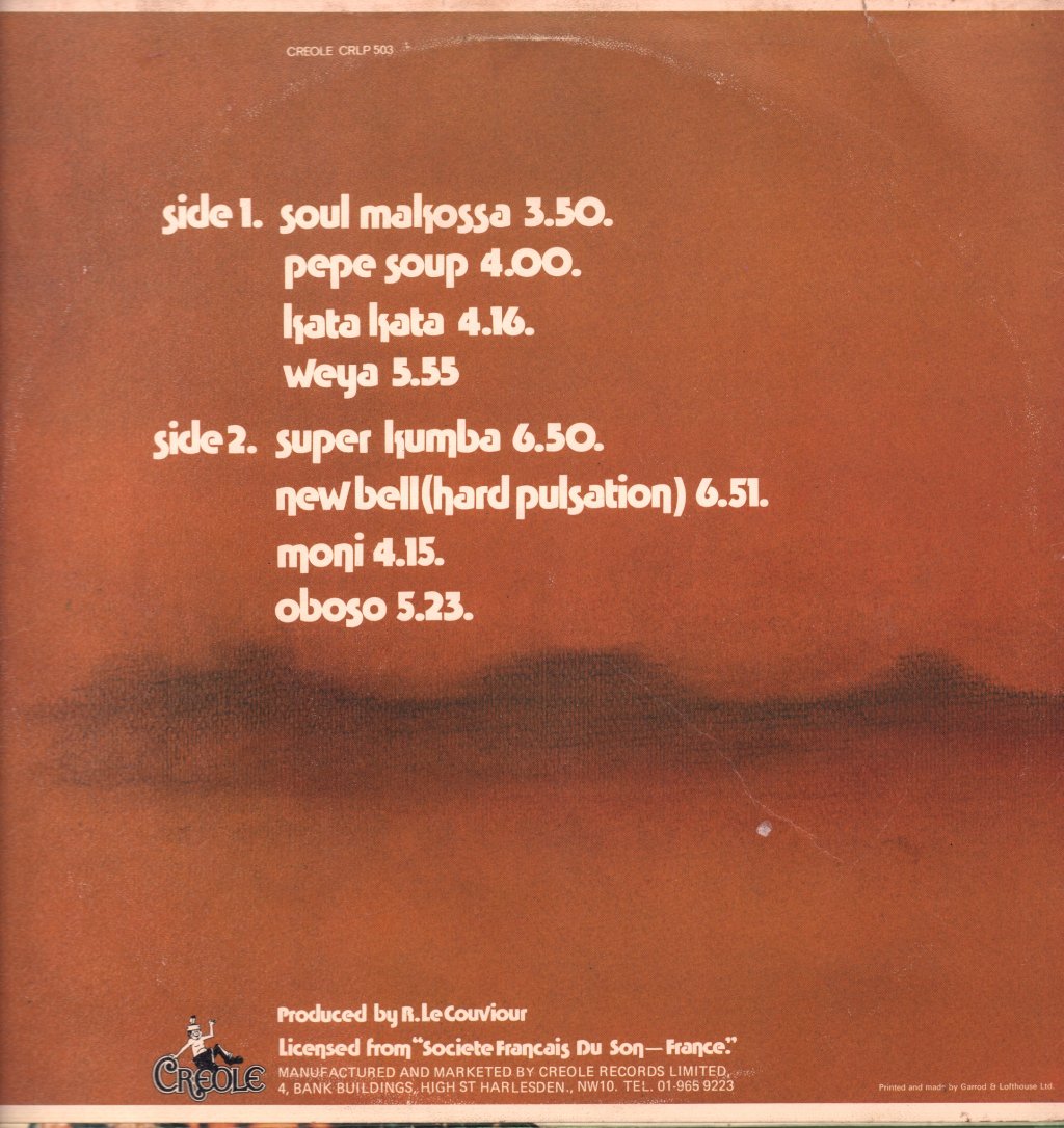Manu Dibango - Makossa Music - Lp