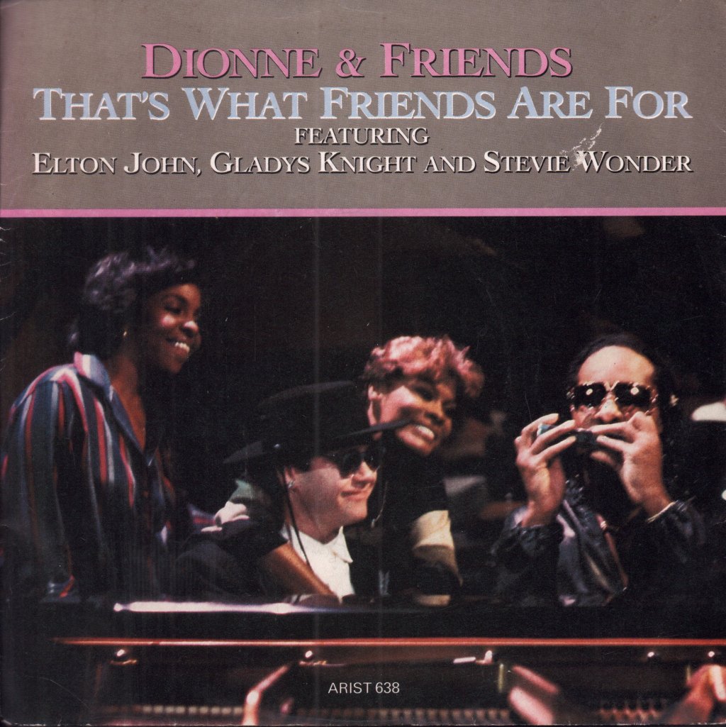 Dionne And Friends - That's What Friends Are For - 7 Inch