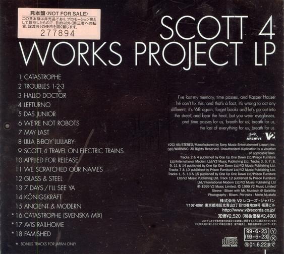 Scott 4 - Works Project LP - Cd