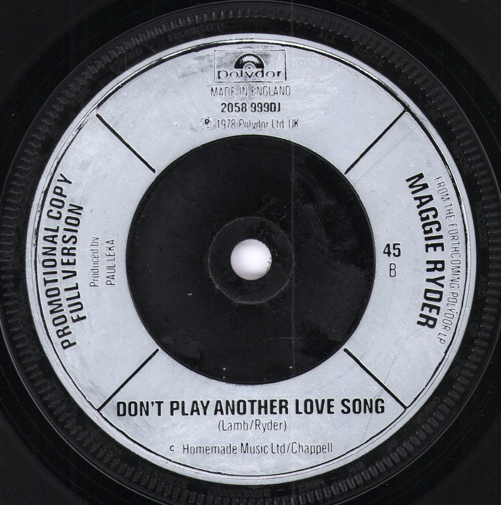 Maggie Ryder - Don't Play Another Love Song - 7 Inch