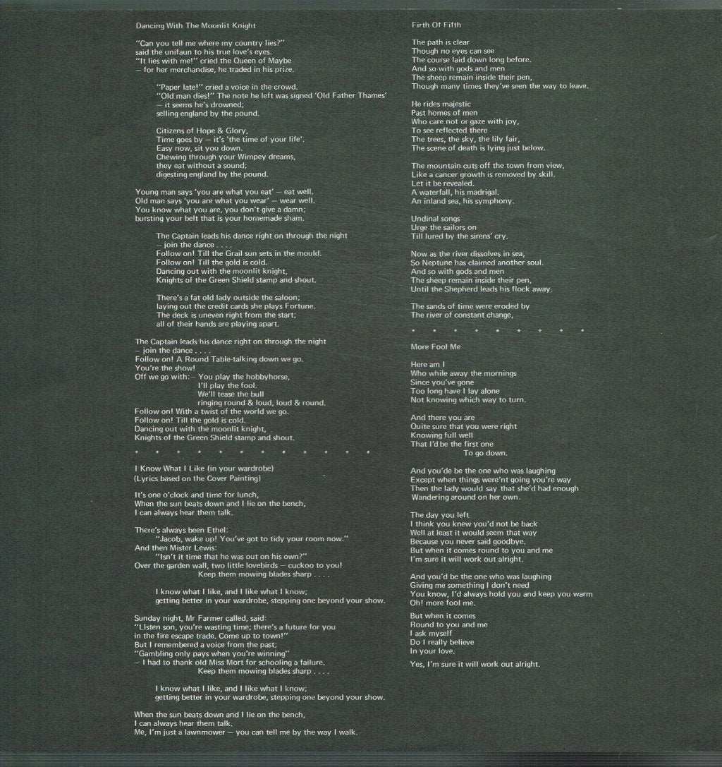 Genesis - Selling England By The Pound - Lp