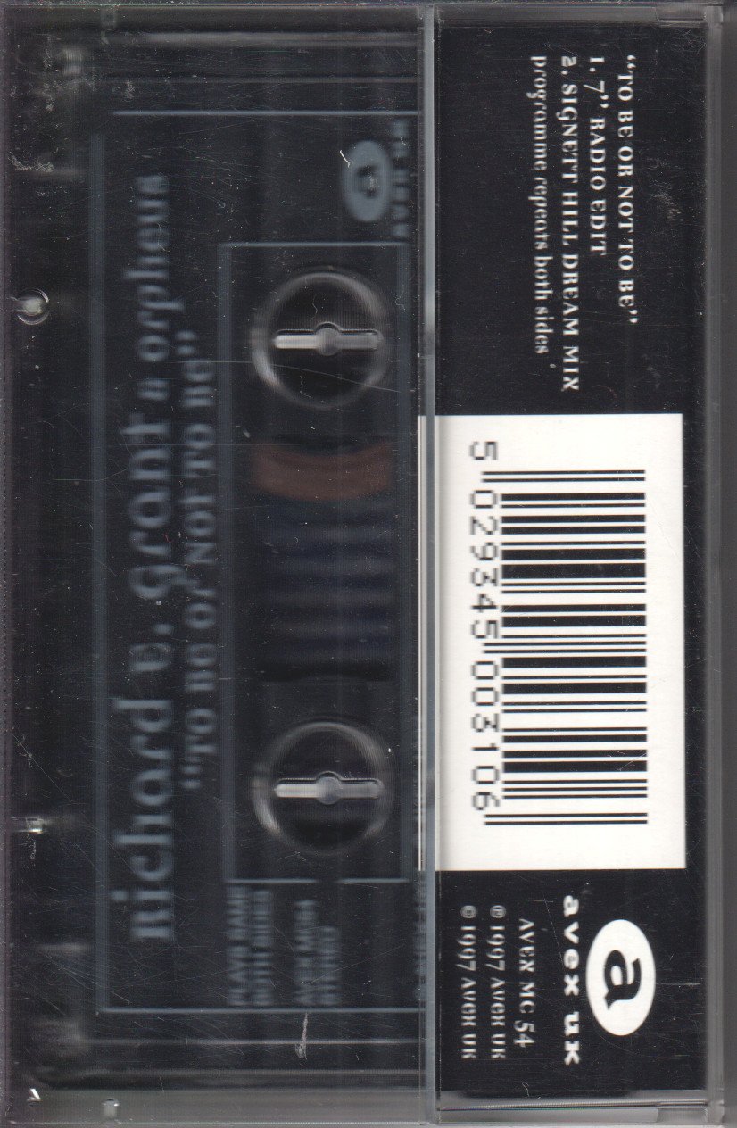 Richard E. Grant & Orpheus - To Be Or Not To Be - Cassette