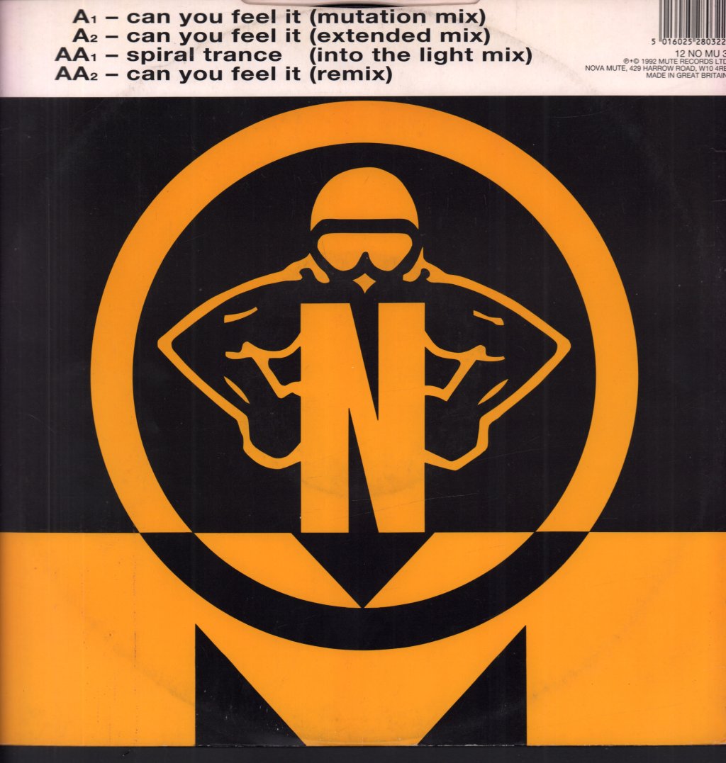 Elevation - Can You Feel It - 12 Inch