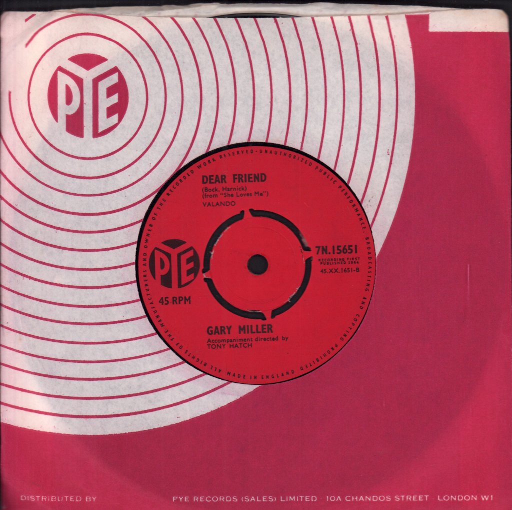 Gary Miller - Way You Look Tonight - 7 Inch