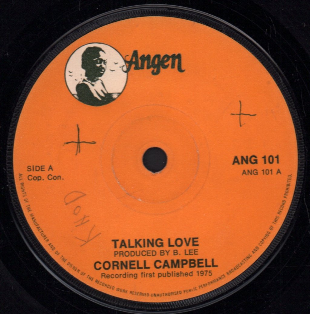 Cornell Campbell - Talking Love - 7 Inch