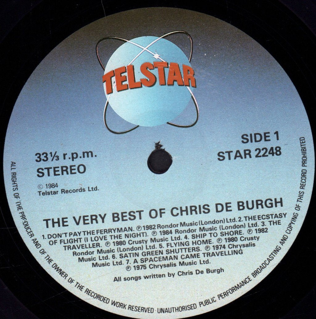 Chris De Burgh - Very Best Of - Lp