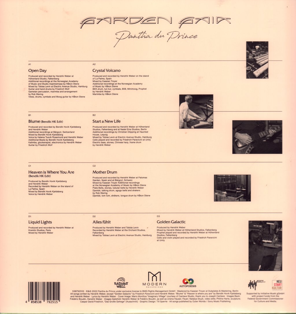 Pantha Du Prince - Garden Gaia - Double Lp