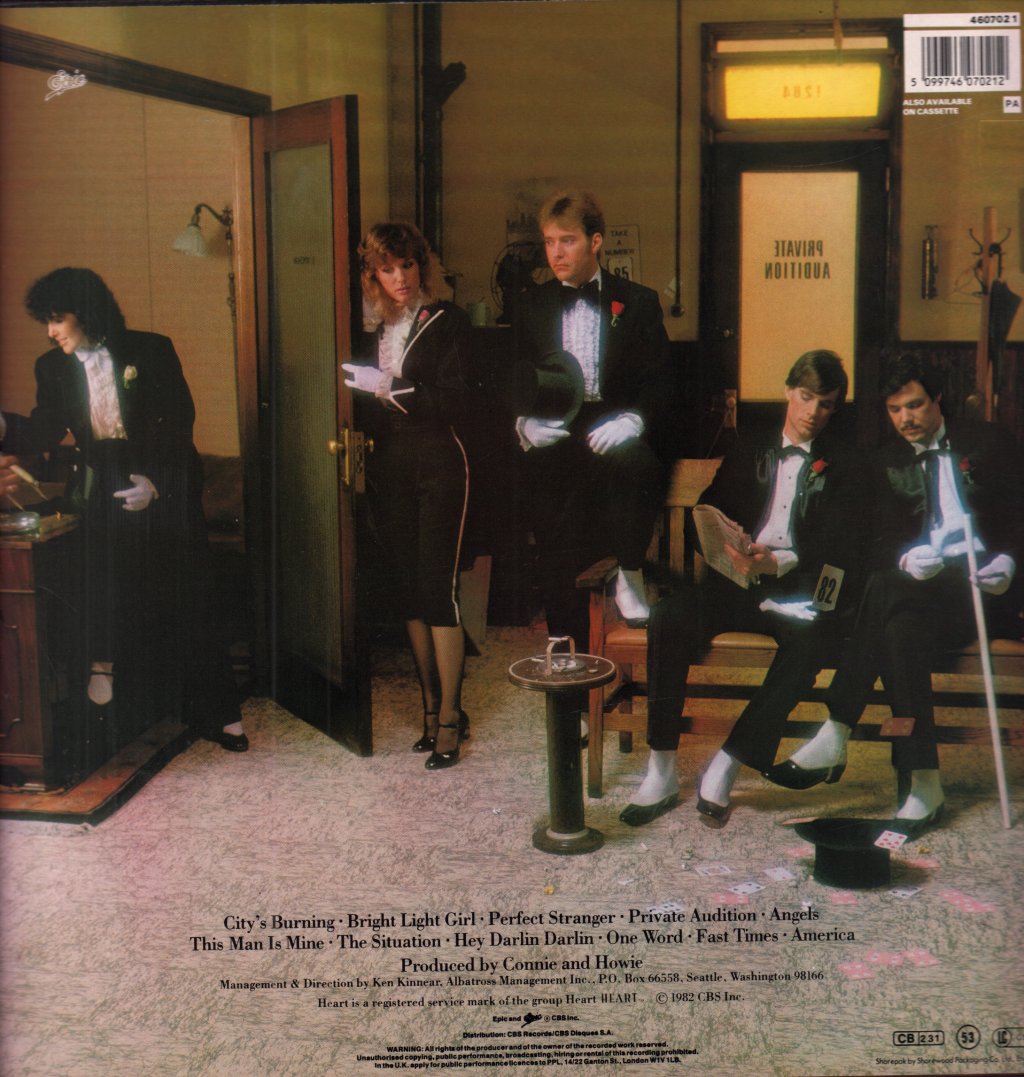 Heart - Private Audition - Lp