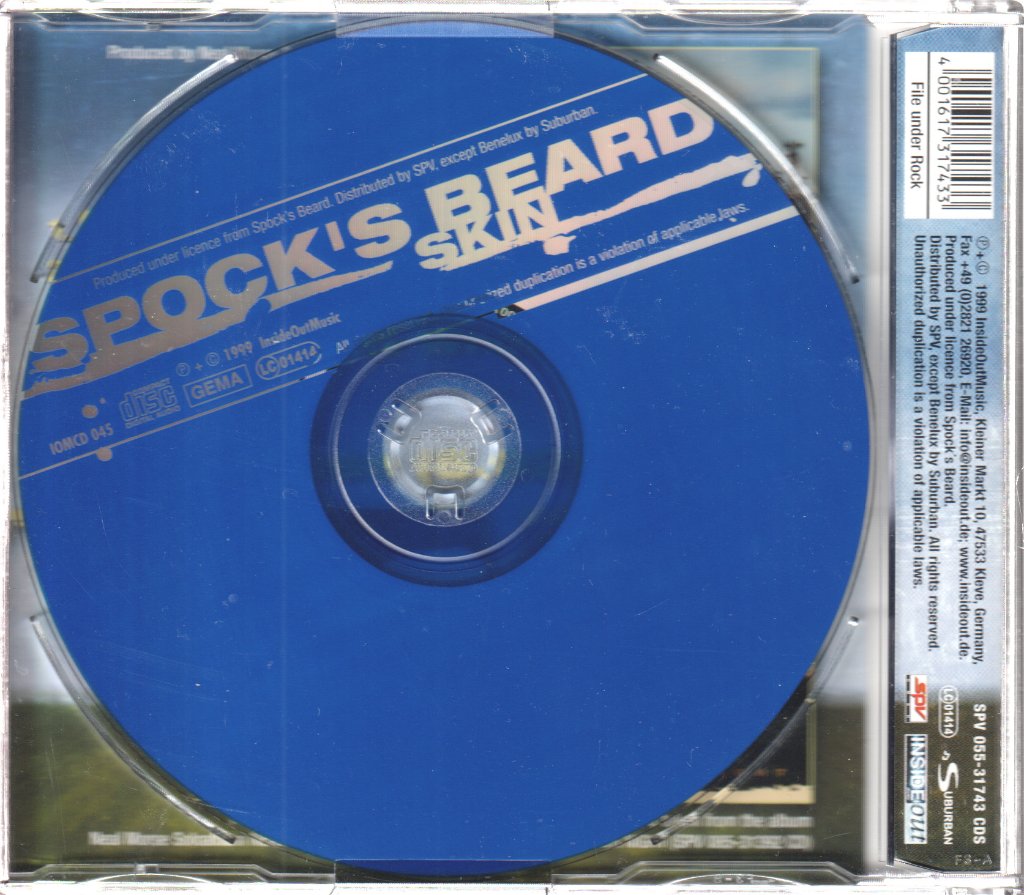Spock's Beard - Skin - Cd