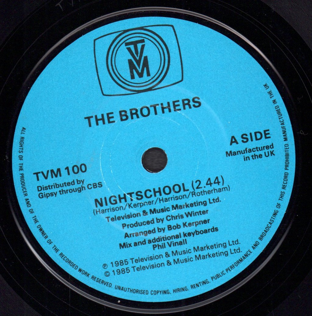 Brothers - Nightschool - 7 Inch