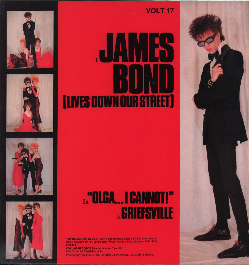 Toy Dolls - James Bond (Lives Down Our Street) - 12 Inch