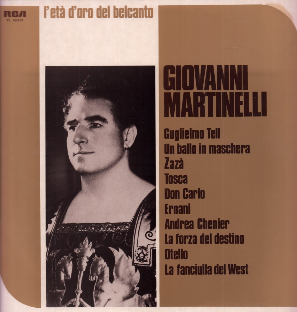 Giovanni Martinelli - Giovanni Martinelli - Lp