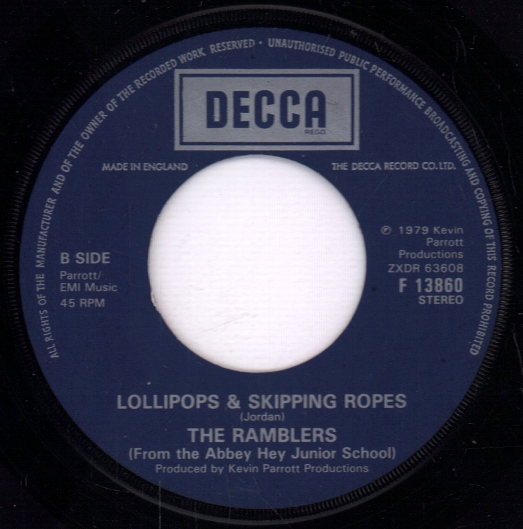 Ramblers (From The Abbey Hey Junior School) - Sparrow - 7 Inch