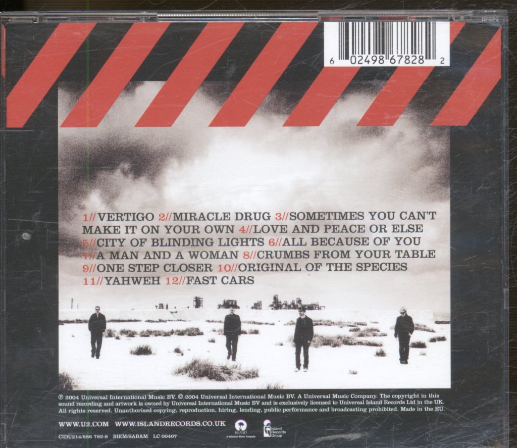 U2 - How To Dismantle An Atomic Bomb - Cd