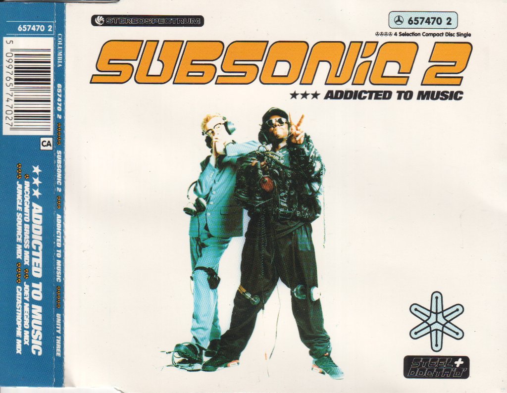 Subsonic 2 - Addicted To Music - Cd