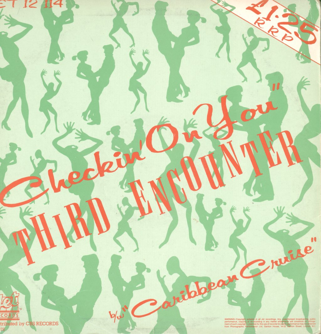 Third Encounter - Checkin' On You b/w Caribbean Cruise - 12 Inch