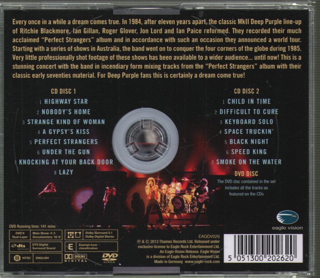 Deep Purple - Perfect Strangers Live - Double Cd