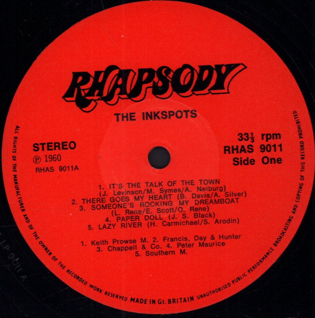 Inkspots - Ink Spots - Lp