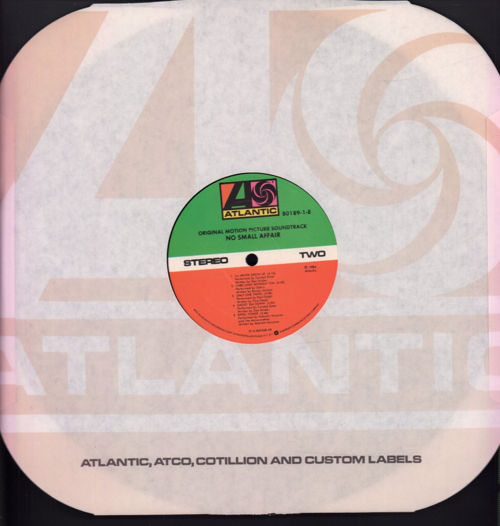 Various Artists - No Small Affair Original Motion Picture Soundtrack - Lp