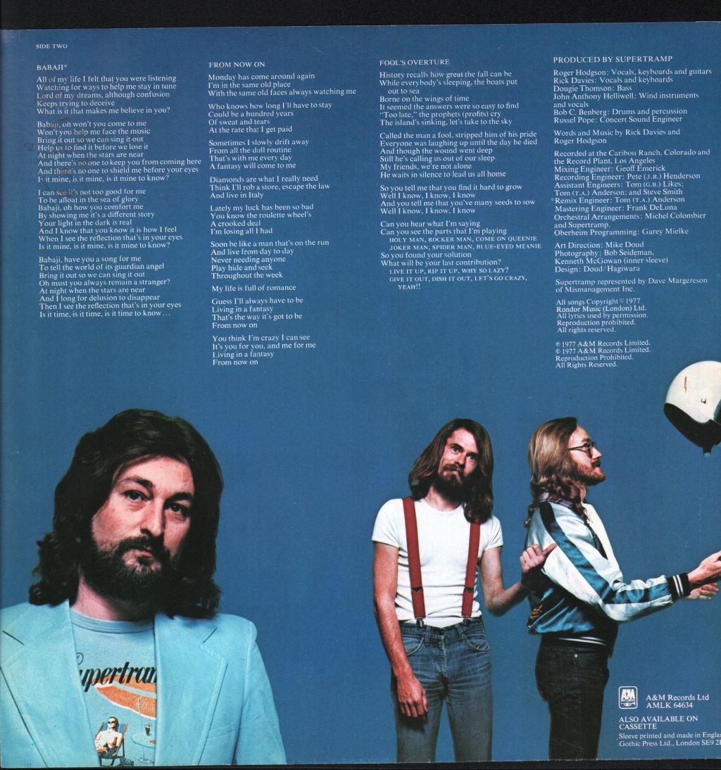 Supertramp - Even In The Quietest Moments - Lp