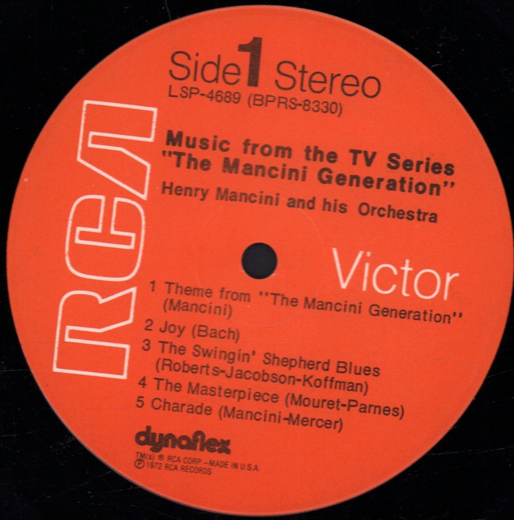 Henry Mancini - Mancini Generation - Lp