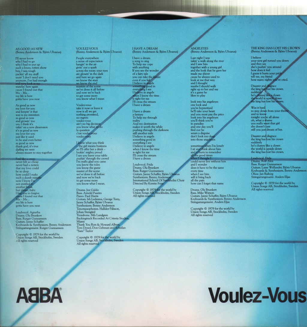 ABBA - Voulez Vous - Lp