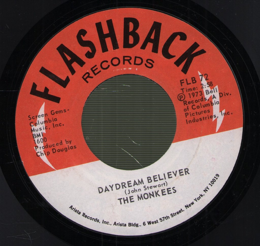 Monkees - Daydream Believer / (I'm Not Your) Steppin Stone - 7 Inch