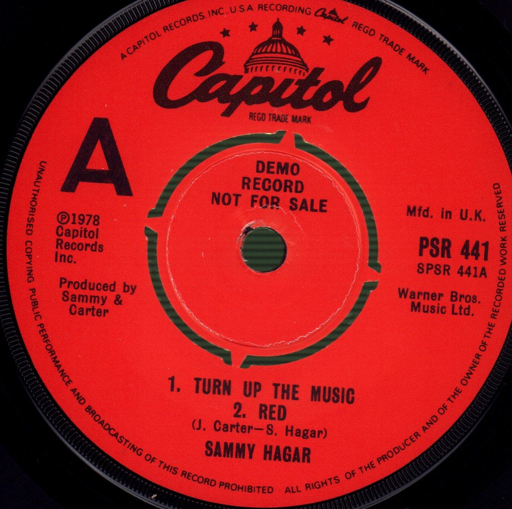 Sammy Hagar - Street Machine - Lp