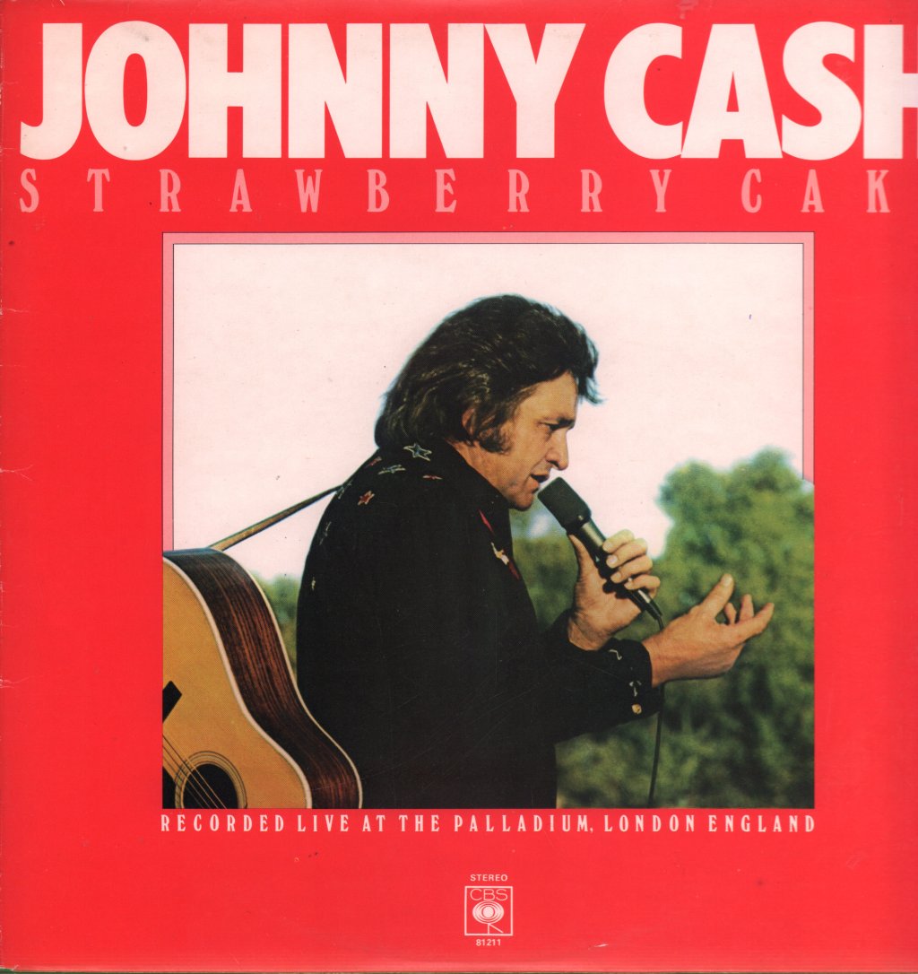 Johnny Cash - Strawberry Cake - Lp