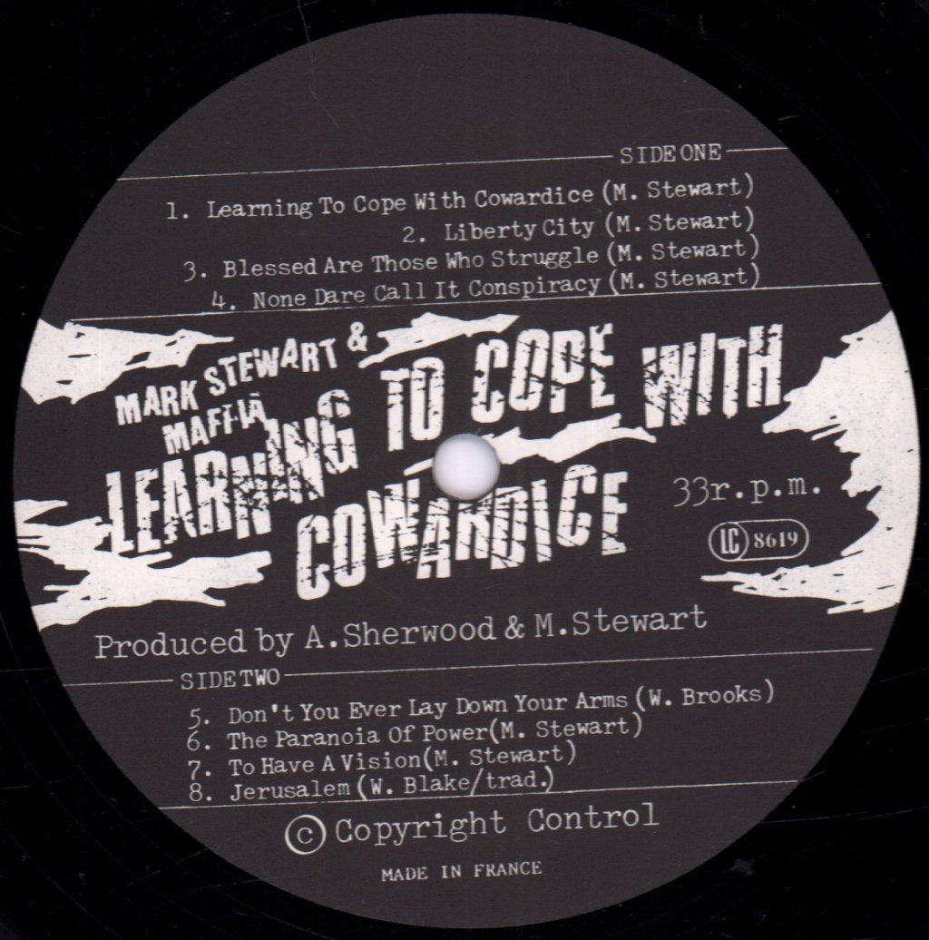 Mark Stewart And The Maffia - Learning To Cope With Cowardice - Lp