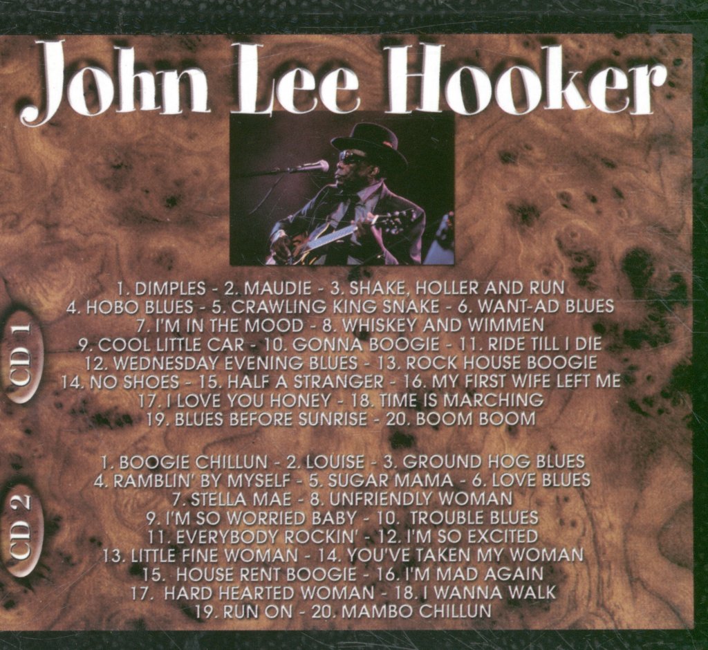John Lee Hooker - Dejavu Retro Gold Collection - Double Cd