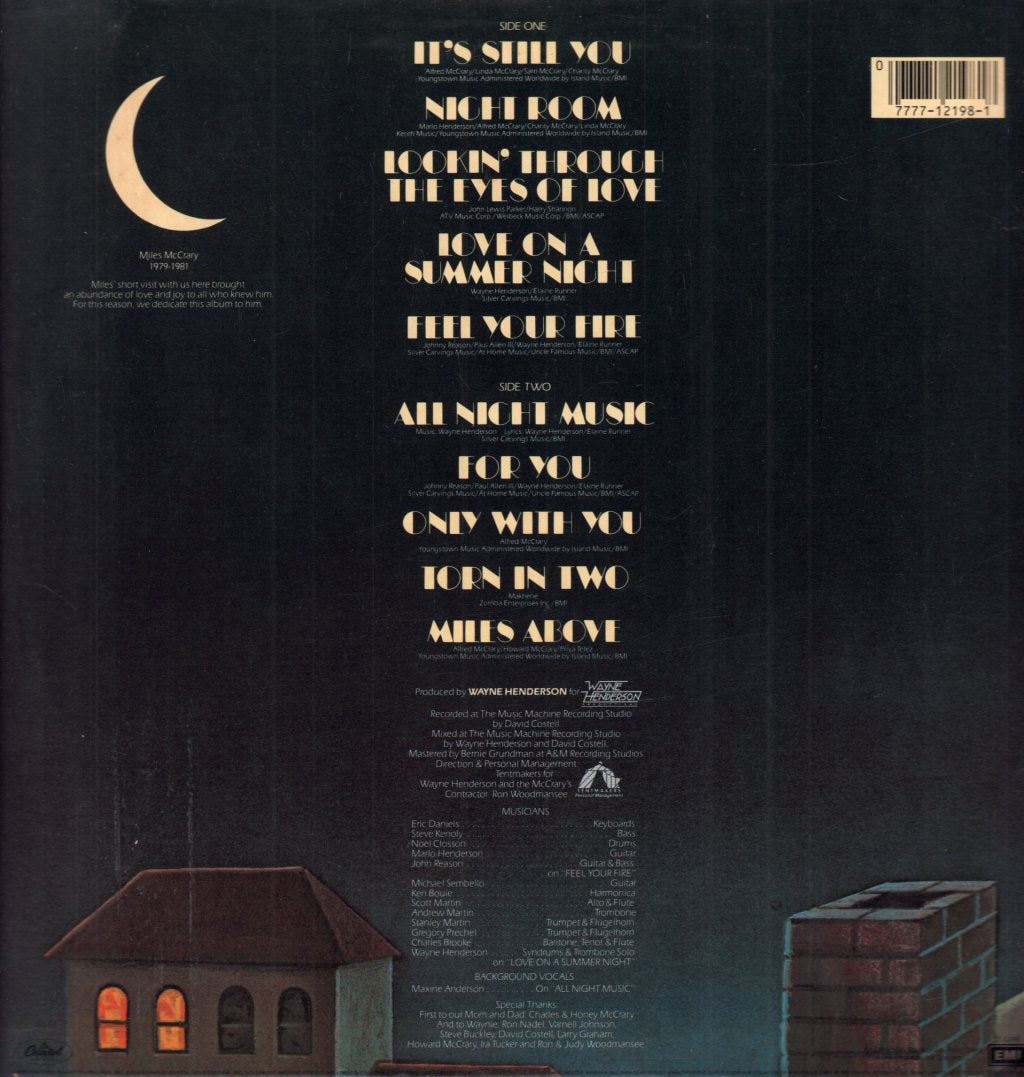 McCrarys - All Night Music - Lp