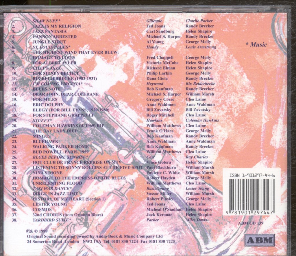 Various Artists - Jazz Poetry - Cd