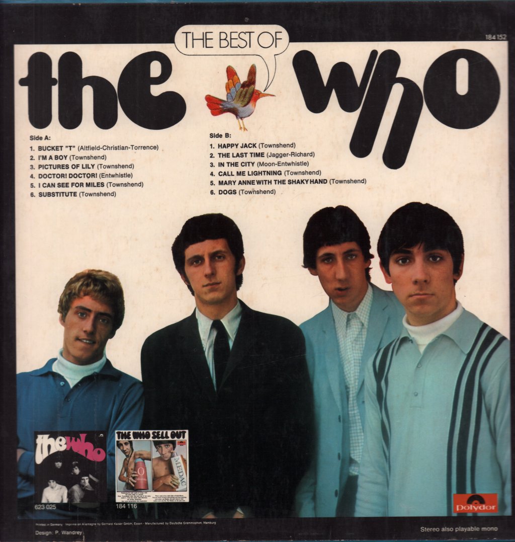 Who - Best Of The Who - Lp