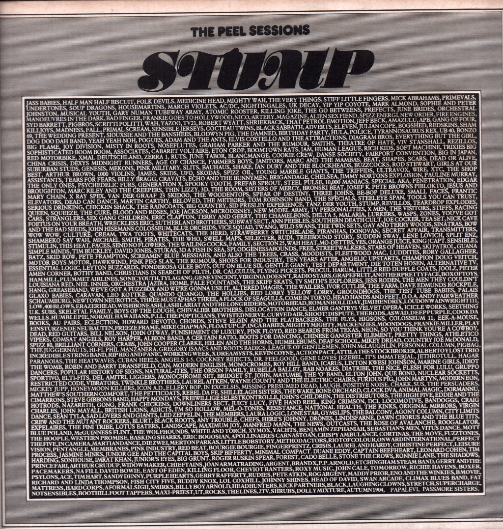 Stump - Peel Sessions - 12 Inch