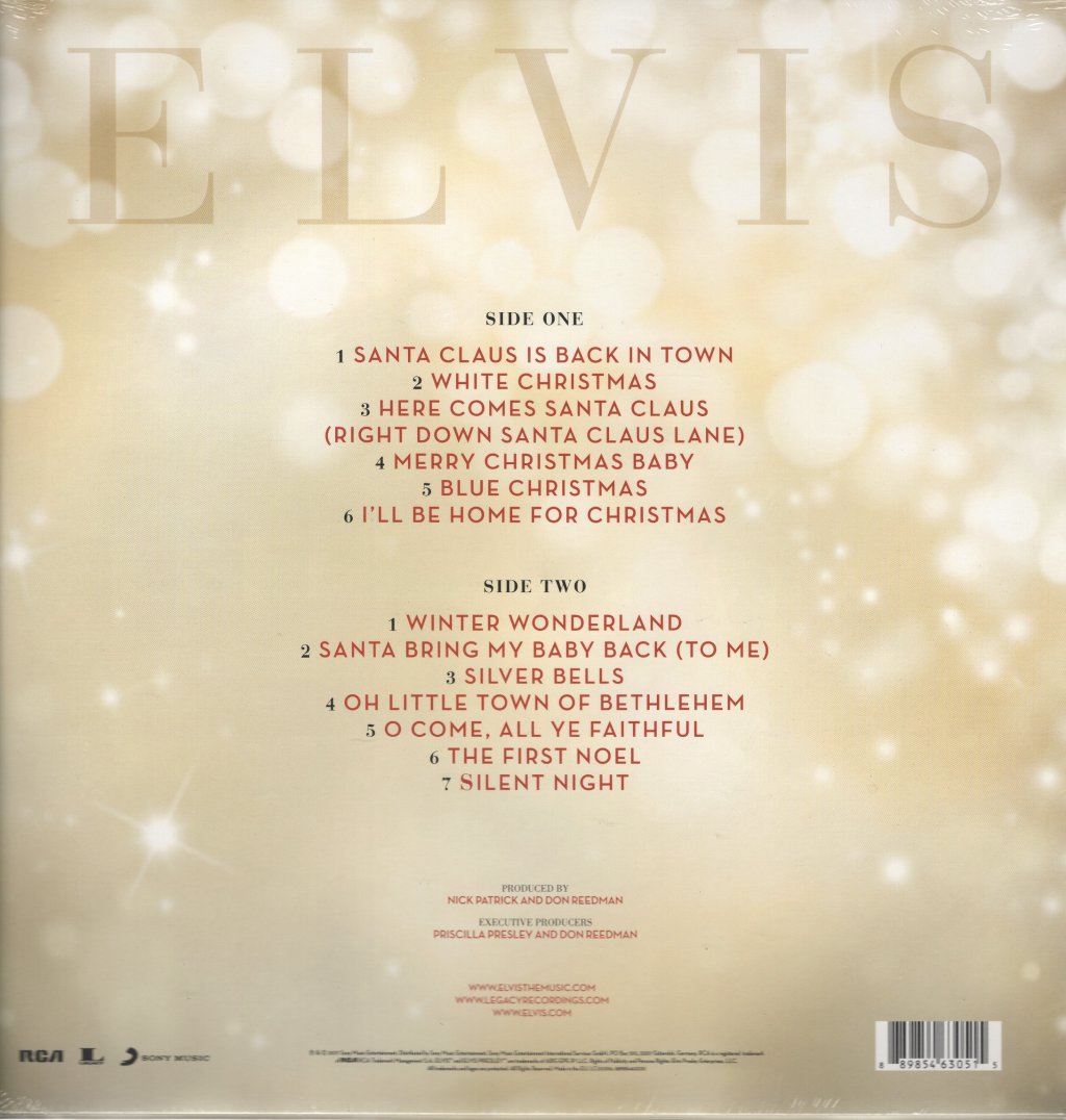 Elvis Presley With The Royal Philharmonic Orchestra - Christmas - Lp