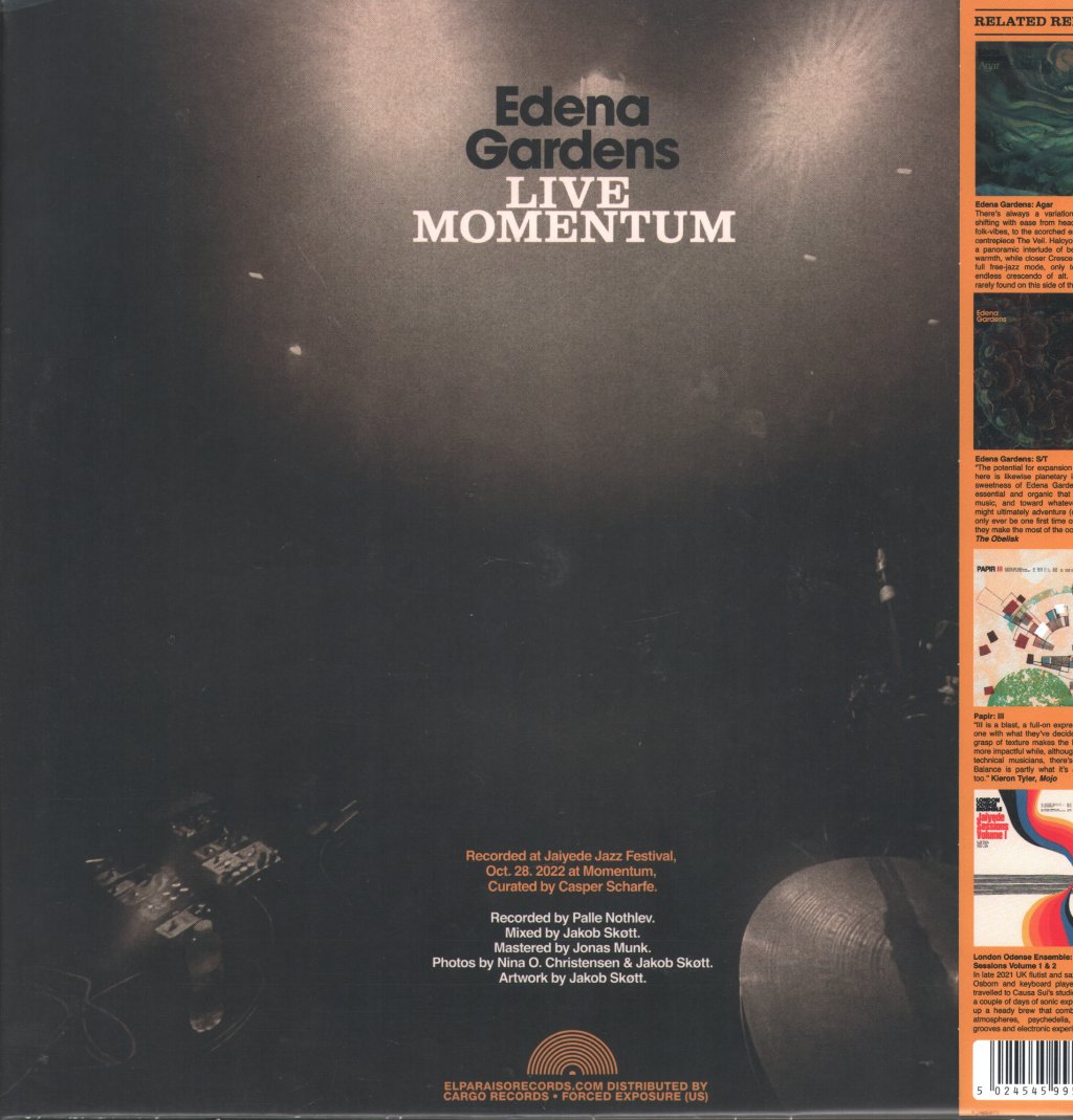 Edena Gardens - Live Momentum - Lp