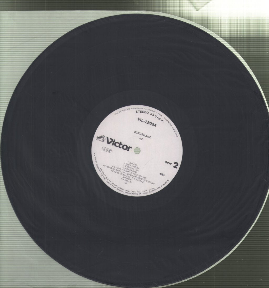 Rio (Rock) - Borderland - Lp