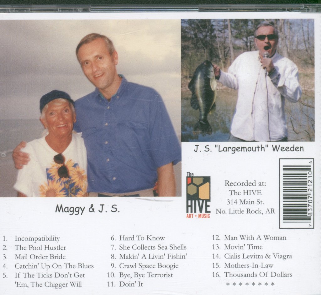 JS Largemouth Weeden - Makin' A Livin' Fishin' cd - Cd