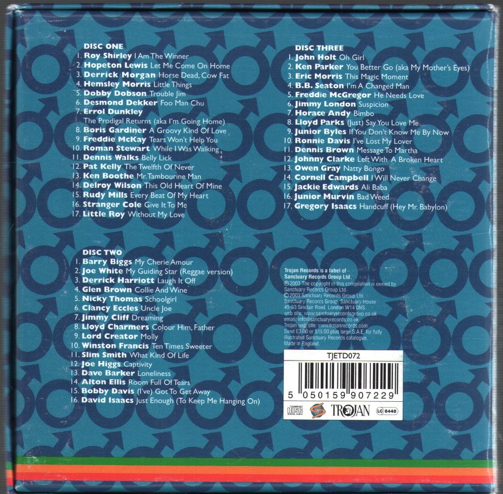 Various Artists - Trojan Reggae Brothers Box Set - Cd Set